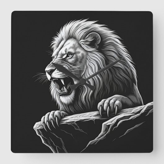 Leeuw op de klok (Voorkant)