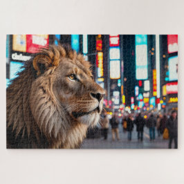 Leeuw op Times Square Legpuzzel