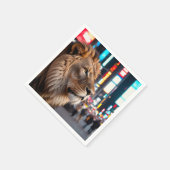 Leeuw op Times Square Servet (Hoek)