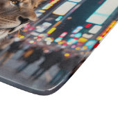 Leeuw op Times Square Snijplank (Hoek)