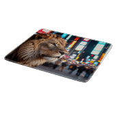 Leeuw op Times Square Snijplank (Hoek)