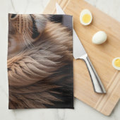 Leeuw op Times Square Theedoek (Quarter Fold)