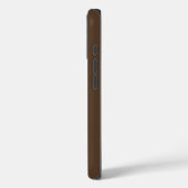 Leeuw op wit en bruin met tekst Case-Mate iPhone case (Achterkant / Links)