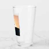 Leeuw op zonsondergang Leven op EDGE Glas (Links)