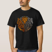 Leeuw Paard Wolf Crest van Shadowfall T-shirt (Voorkant)