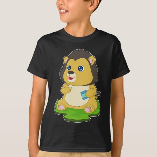 Leeuw Patat chips T-shirt (Voorkant)