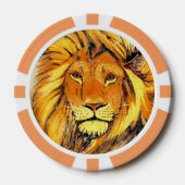 Leeuw Poker Chips (Voorkant)