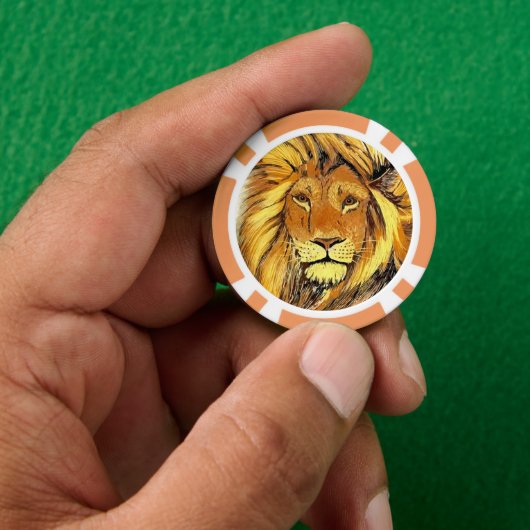 Leeuw Poker Chips (Hand)