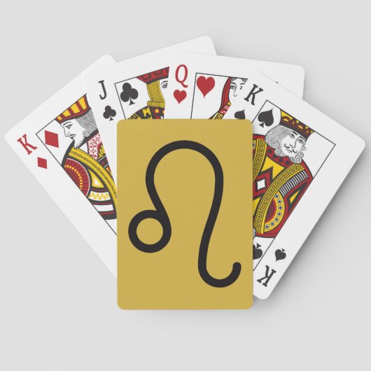 Leeuw Pokerkaarten (Achterkant)