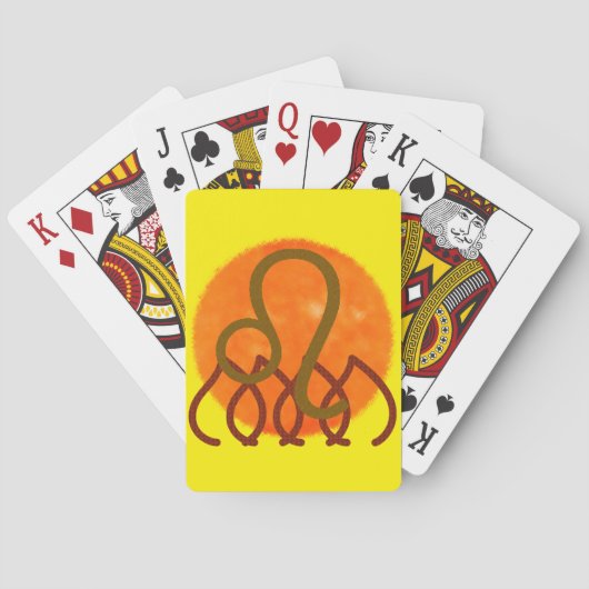 Leeuw Pokerkaarten (Achterkant)