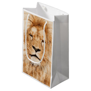 LEEUW PORTRET KLEIN CADEAUZAKJE