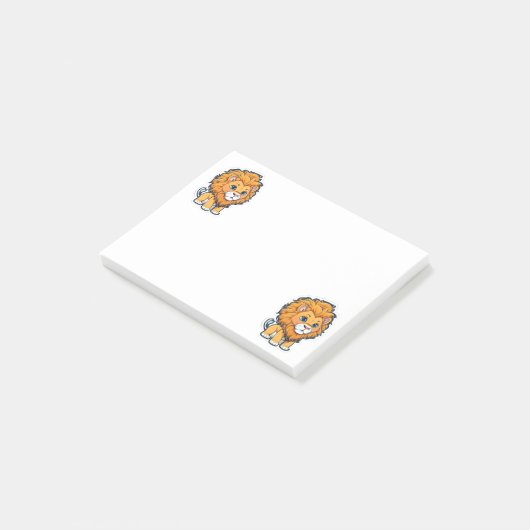 Leeuw Post-it® Notes (Schuin)