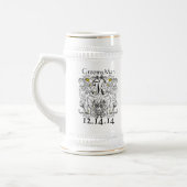Leeuw Rampant Renaissance Bruiloft Bierpul (Links)