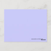 Leeuw Rampant Renaissance Bruiloft Briefkaart (Achterkant)