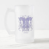 Leeuw Rampant Renaissance Bruiloft Matglas Bierpul (Links)