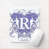 Leeuw Rampant Renaissance Bruiloft Muismat (Met muis)