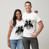 Leeuw Rampant Renaissance Bruiloft T-shirt (Unisex)