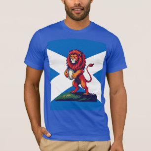 Leeuw Rampant Voor De Saltire T-shirt