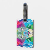 Leeuw Regenboog Bagagelabel (Achterkant verticaal)