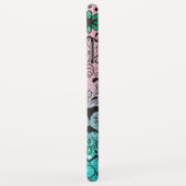 Leeuw schedel glitter ombre Case-Mate iPhone case (Achterkant/rechts)