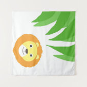 Leeuw schilderkunst wandkleed (Voorkant (horizontaal))