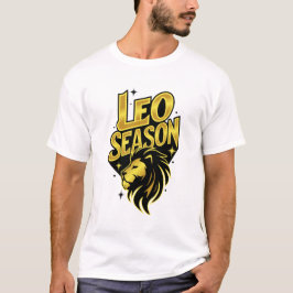 Leeuw Seizoen Astrologie Pride Zodiac Lion T-shirt