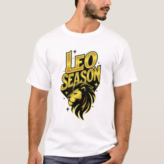 Leeuw Seizoen Astrologie Pride Zodiac Lion T-shirt