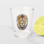Leeuw Shot Glas (Voorkant)