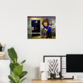 Leeuw Slaat vanavond Grappige Posters van Londons  (Thuiskantoor)