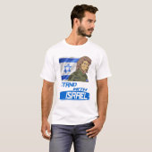 LEEUW - STA MET ISRAËL T-SHIRT (Voorkant volledig)