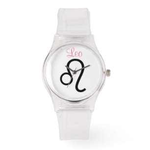 Leeuw Sterrenbeeld. Dameshorloges. Horloge