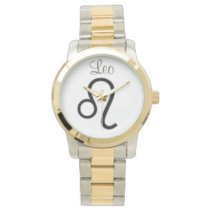 Leeuw Sterrenbeeld. Dameshorloges. Horloge