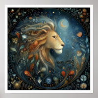 Leeuw Sterrenbeeld Geboorte Teken Astrologie Hemel
