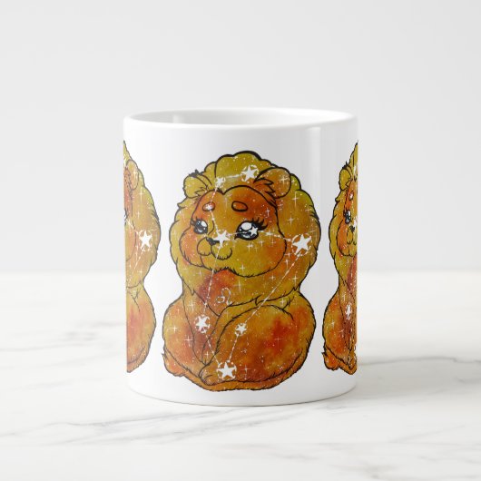 Leeuw Sterrenbeeld Grote Koffiekop (Voorkant)