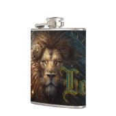 Leeuw Sterrenbeeld Heupfles (Links)