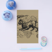 Leeuw Sterrenbeeld Hevelius 1690 Juli23 - Augustus Flyer (Enkel)