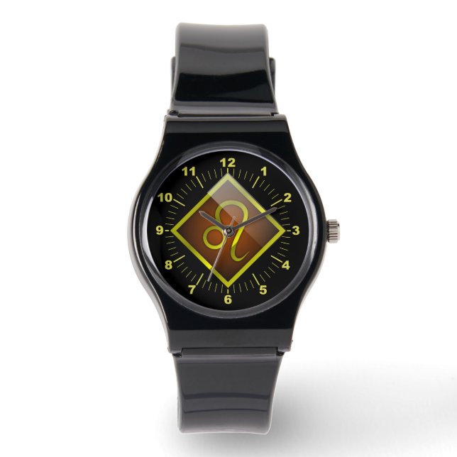 Leeuw sterrenbeeld horloge (Voorkant)