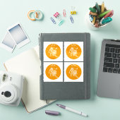 Leeuw, Sterrenbeeld, Horoscoop, Astrologie Sticker (iPad Cover)