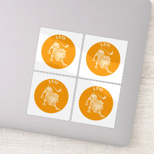 Leeuw, Sterrenbeeld, Horoscoop, Astrologie Sticker