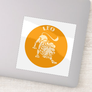 Leeuw, Sterrenbeeld, Horoscoop, Astrologie Sticker