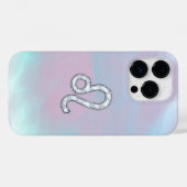 Leeuw Sterrenbeeld in Pastel Moederdiamant Stijl Case-Mate iPhone Case (Achterkant (horizontaal))
