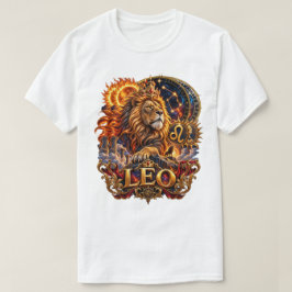 Leeuw Sterrenbeeld Leeuw Hemellichamen Astrologie T-shirt
