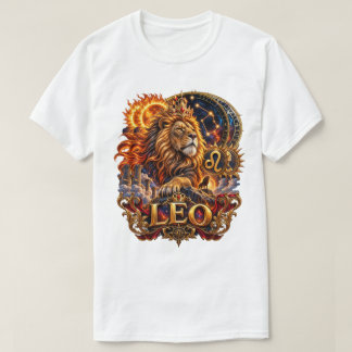 Leeuw Sterrenbeeld Leeuw Hemellichamen Astrologie  T-shirt