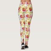 Leeuw sterrenbeeld Leeuw Leggings (Achterkant)