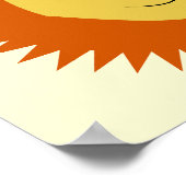 Leeuw Sterrenbeeld Leeuw Verjaardag Poster (Hoek)