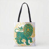 Leeuw Sterrenbeeld op een Tote Bag (Voorkant)