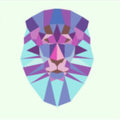 Leeuw Sticker (Voorkant)