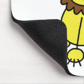 Leeuw Stickfiguur Muismat (Hoek)
