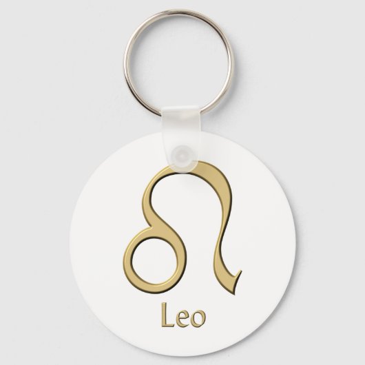 Leeuw symbool sleutelhanger (Voorkant)