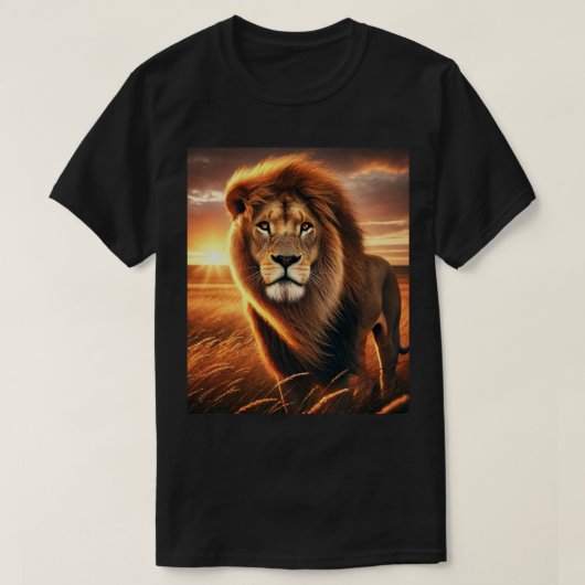 leeuw t-shirt (Design voorkant)